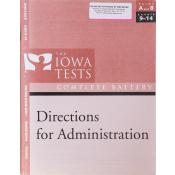 Additional Iowa A ITBS/ITED Directions for Administration Books